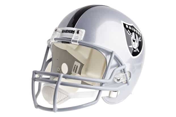 Oakland Raiders Football Helmet
