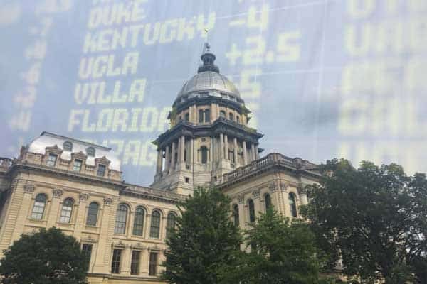 Bet lines behind Illinois capital.