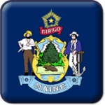 Maine State Flag icon
