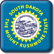 South Dakota Flag Icon