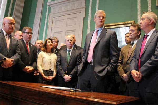 Massachusetts Governor Charlie Baker Proposes Sports Gambling