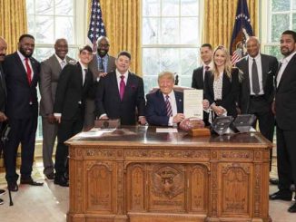 Trump and friends