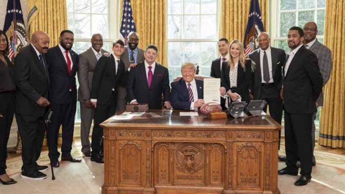 Trump and friends Trump and friends