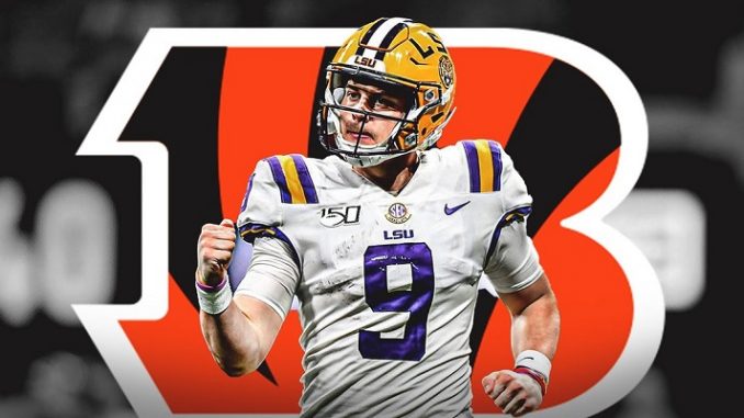 Bengals Burrow 1st pick odds NFL Draft Cincinnati Bengals Joe Burrow 1st pick NFL Draft odds and props bets sportsbooks Las Vegas