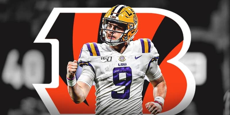 Cincinnati Bengals Joe Burrow 1st pick NFL Draft odds and props bets sportsbooks Las Vegas