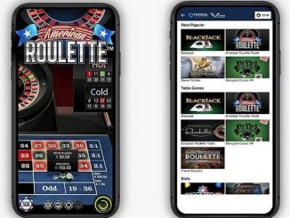 fanduel casino app running on two android phones showing the online gambling interface