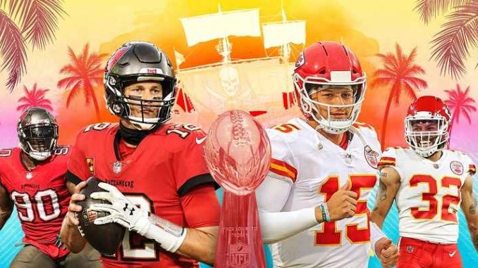 super bowl 55 could be biggest USA online gambling event of the year tampa bay buccaneers vs kansas city chiefs in 2021 super bowl 55