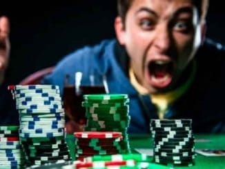 angry poker player