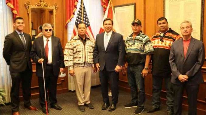 fl signs new gambling and sports betting compact with seminole tribe plus our oscar betting grades fl governor ron desantis and seminole tribal council