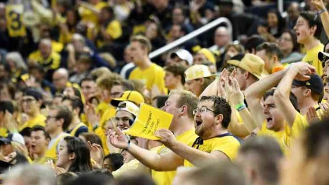 2021 michigan online gambling revenue exceeds expectations michigan crowd cheering