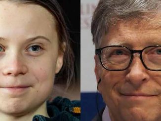 Bill Gates and Greta Thurnberg