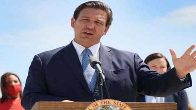 Desantis Florida Gov. DeSantis talks sports betting