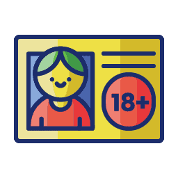 18+ Gambling Age Icon