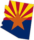 Arizona State Flag Icon