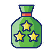 Bonus Money Bag Icon