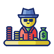 Online Gambler Icon