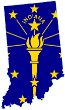 Indiana State Flag Icon