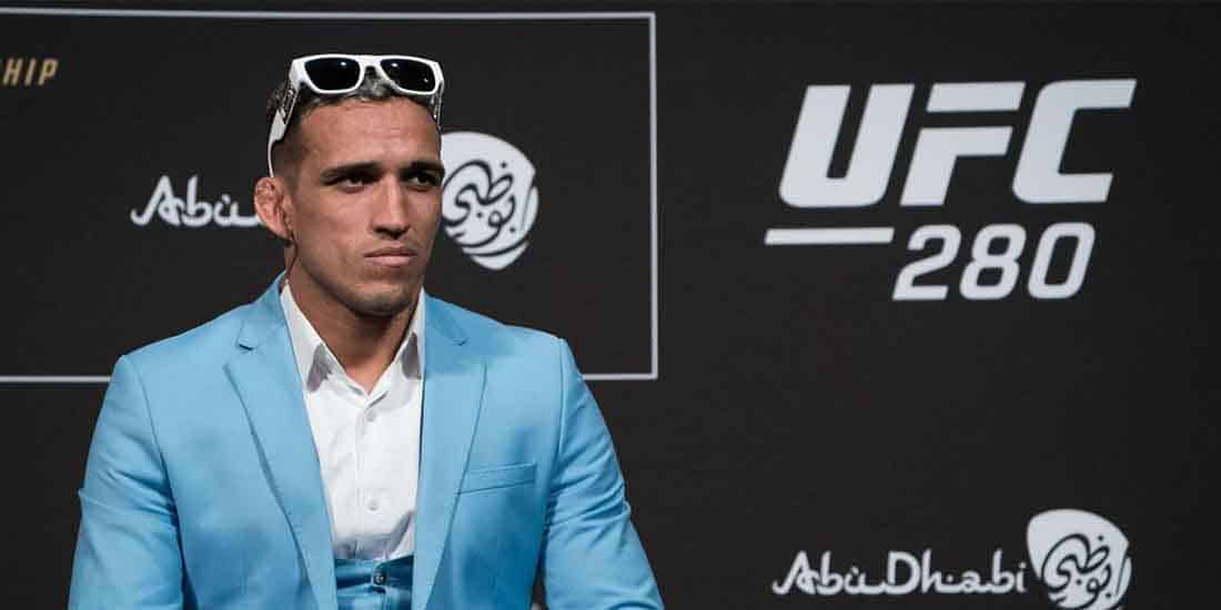 online gambling on UFC 280 odds Charles Oliveira