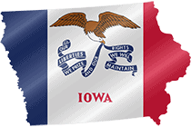 Iowa State Flag Icon
