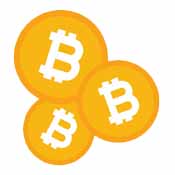 Three Bitcoins