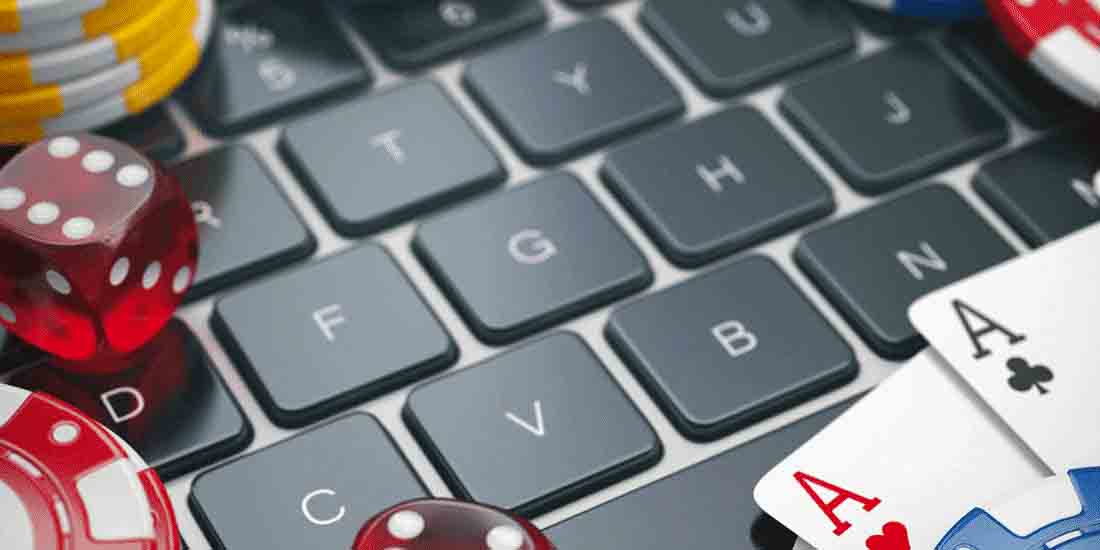 Online casino keyboard