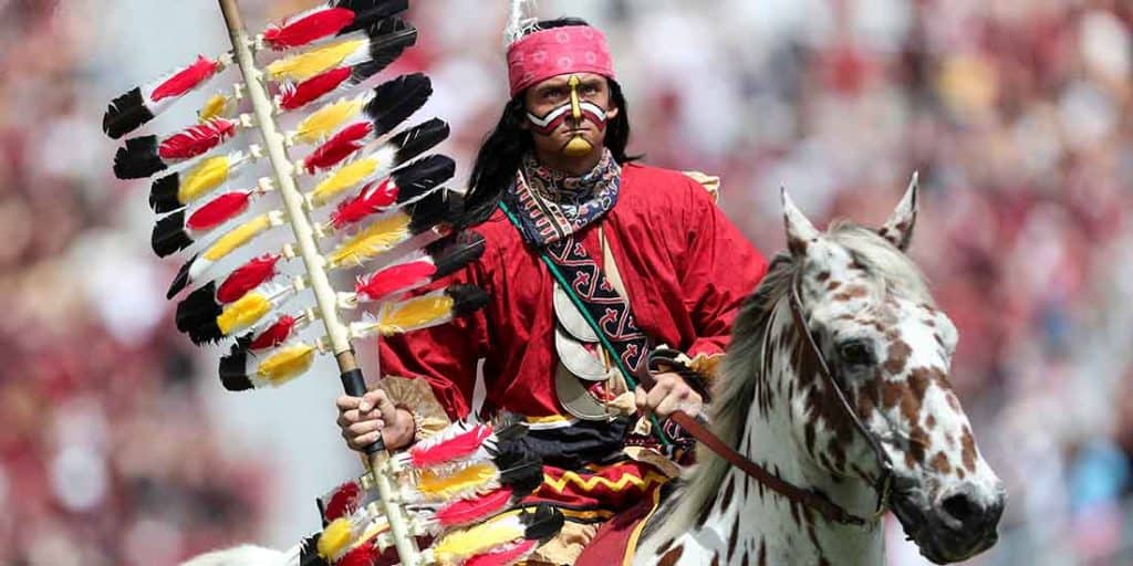 Chief Osceola of Florida State University