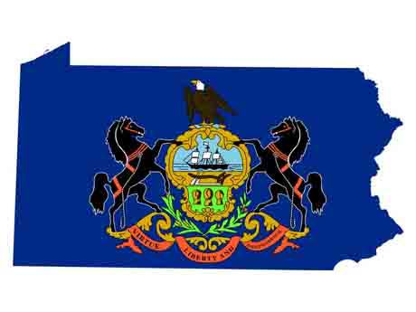 Pennsylvania flag icon