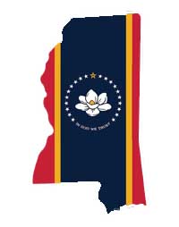 Mississippi outline logo
