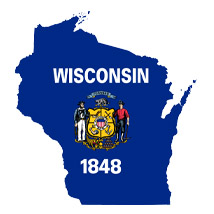 Wisconsin outline